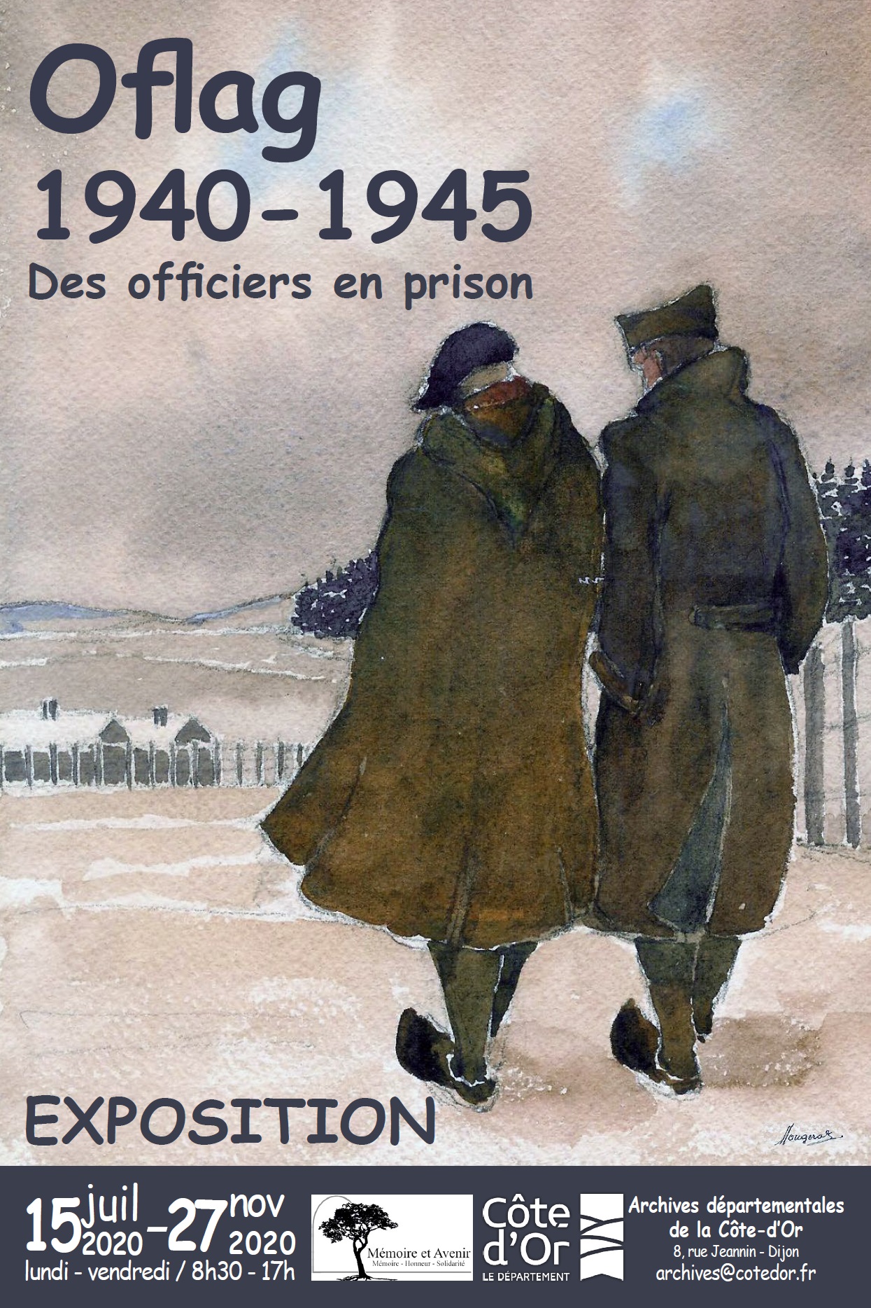 Affiche exposition OFLAG